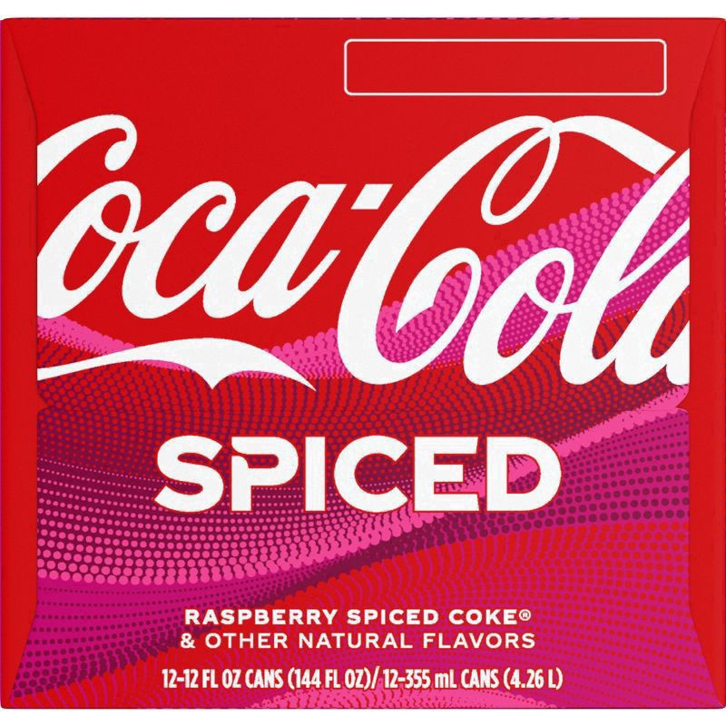 slide 6 of 7, Coca-Cola Spiced Fridge Pack Cans, 12 fl oz, 12 Pack, 12 ct; 12 fl oz