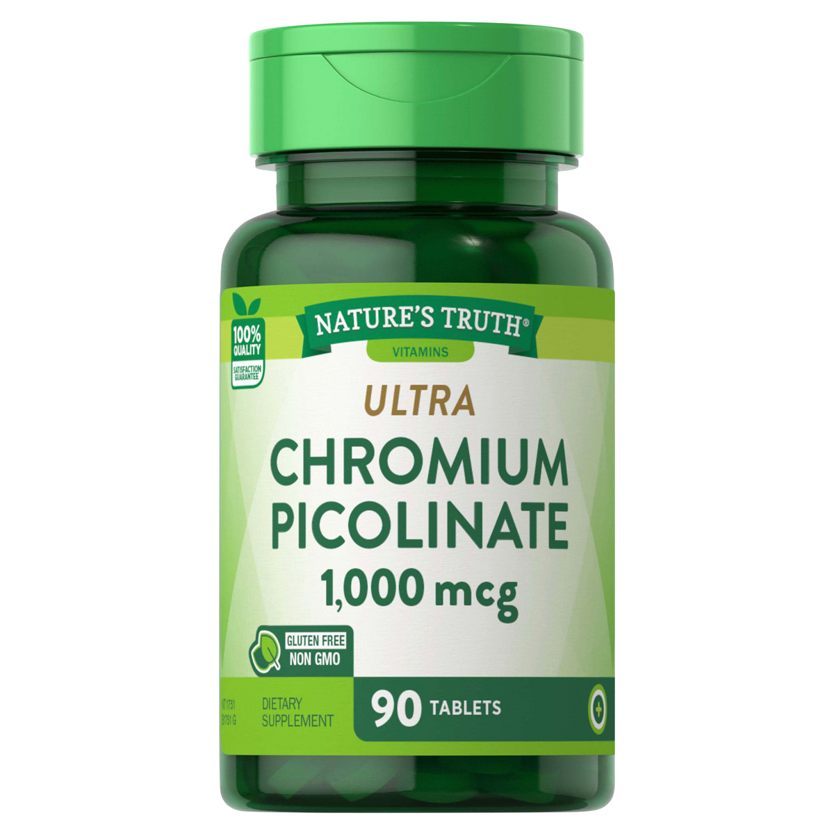 slide 1 of 5, Nature's Truth Ultra Chromium Picolinate 1000 mcg, 90 ct