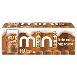 Mug Soda Root Beer - 10 ct