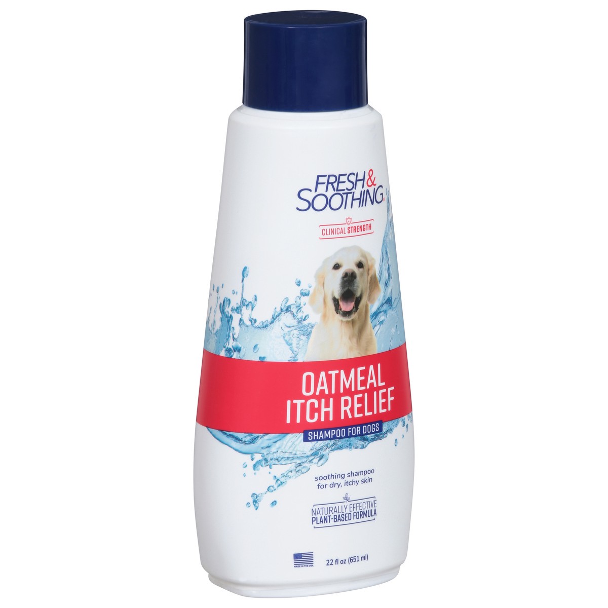 slide 3 of 9, Fresh & Soothing Clinical Strength Oatmeal Itch Relief Shampoo for Dogs 22 fl oz, 22 fl oz