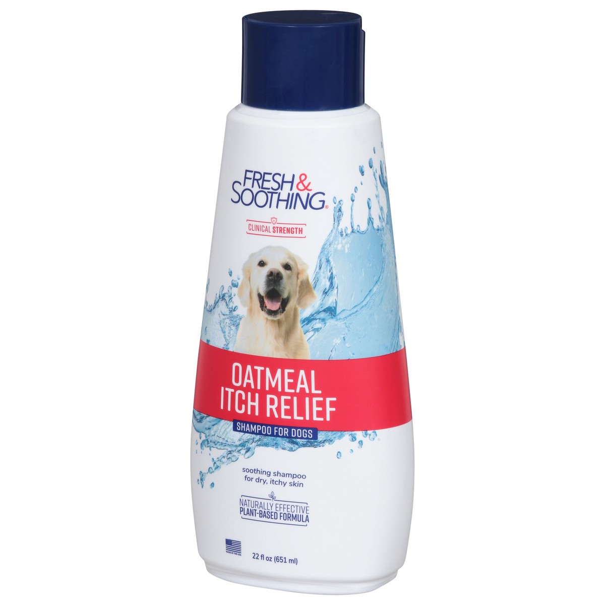 slide 7 of 9, Fresh & Soothing Clinical Strength Oatmeal Itch Relief Shampoo for Dogs 22 fl oz, 22 fl oz