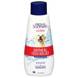 Fresh & Soothing Clinical Strength Oatmeal Itch Relief Shampoo for Dogs 22 fl oz