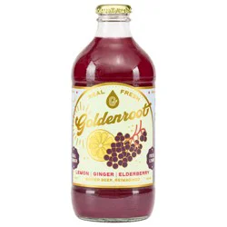 Goldenroot Elderberry Ginger Beer