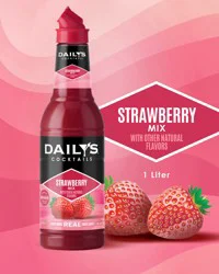 Daily's Cocktails Strawberry Mix 33.8 oz