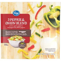 Kroger Recipe Beginnings 3 Pepper & Onion Blend