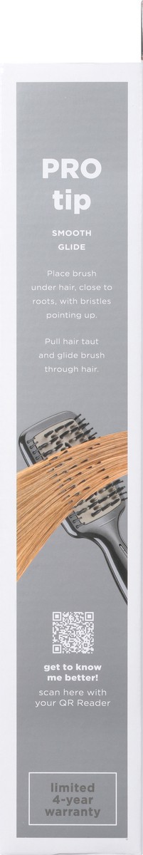 slide 8 of 11, Conair Infinitipro Diamond-Infused Hot Paddle Brush, 1 ct