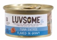 slide 1 of 1, Luvsome Tuna Entree In Gravy, 3 oz