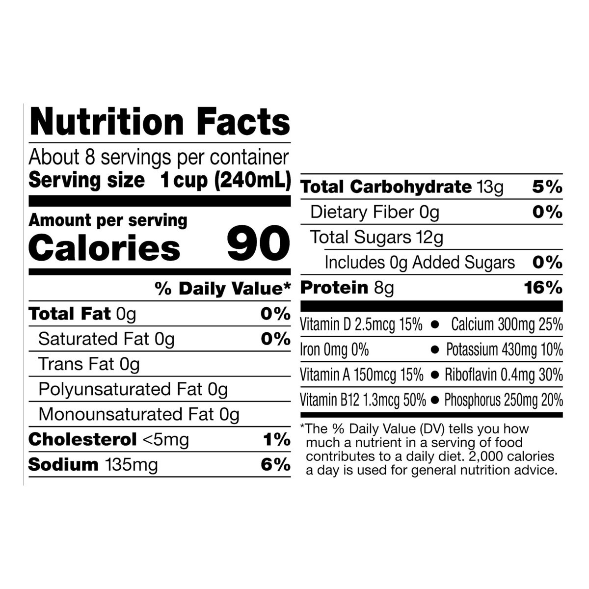 slide 5 of 8, Horizon Organic Fat Free Dha Milk Plus Om3, 64 fl oz