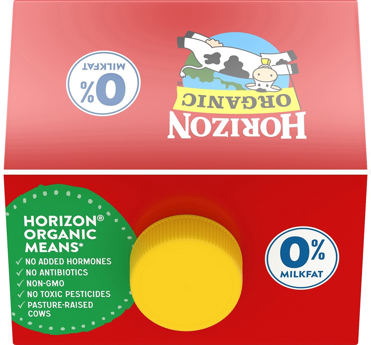 slide 4 of 8, Horizon Organic Fat Free Dha Milk Plus Om3, 64 fl oz