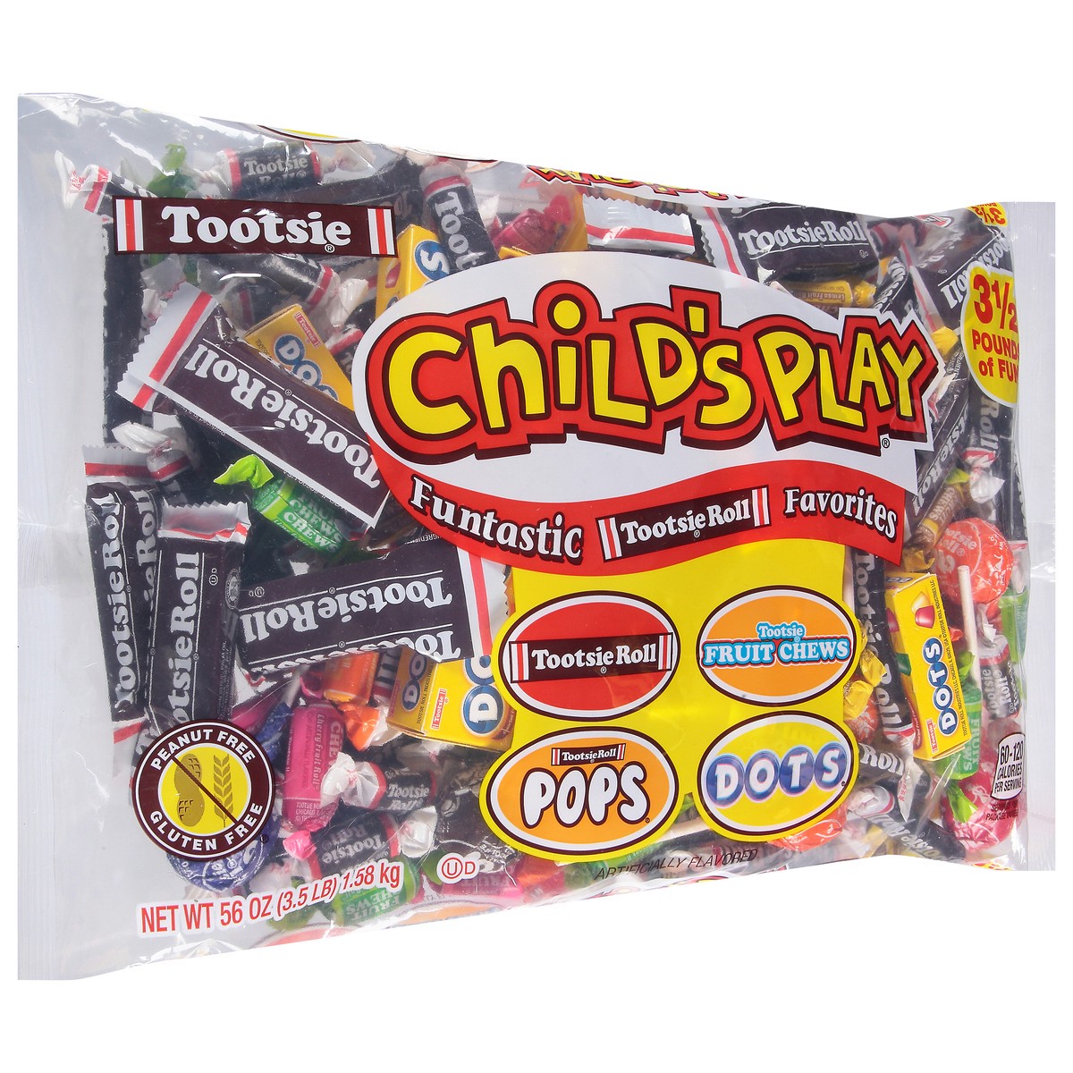 slide 3 of 9, Child's Play Tootsie Roll Halloween Child's Play, 3.5 lb