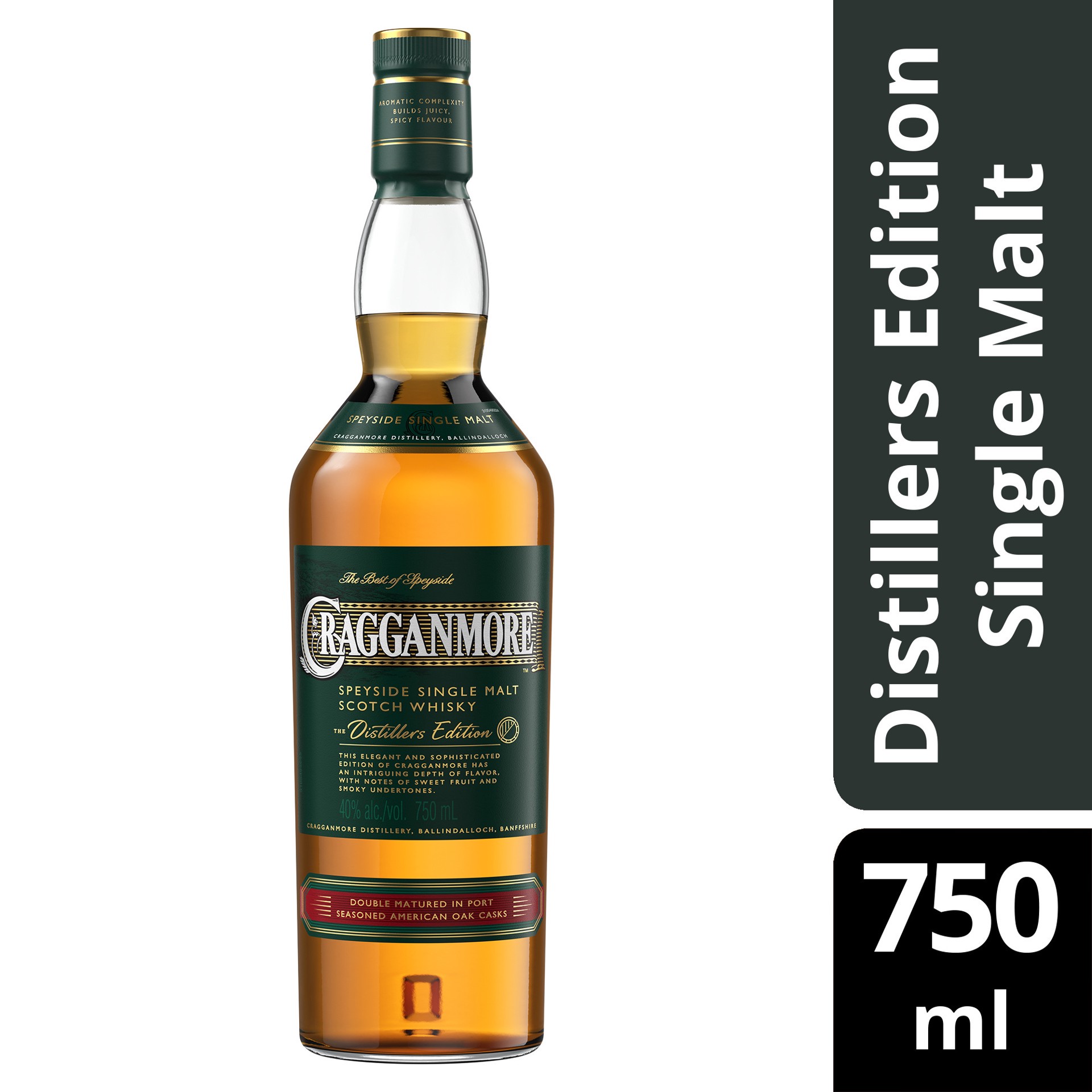 slide 4 of 5, Cragganmore Distiller's Edition Single Malt Scotch Whisky, 750 mL, 750 ml