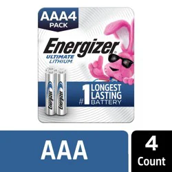 Energizer Ultimate Lithium AAA Batteries , Lithium Triple A Batteries