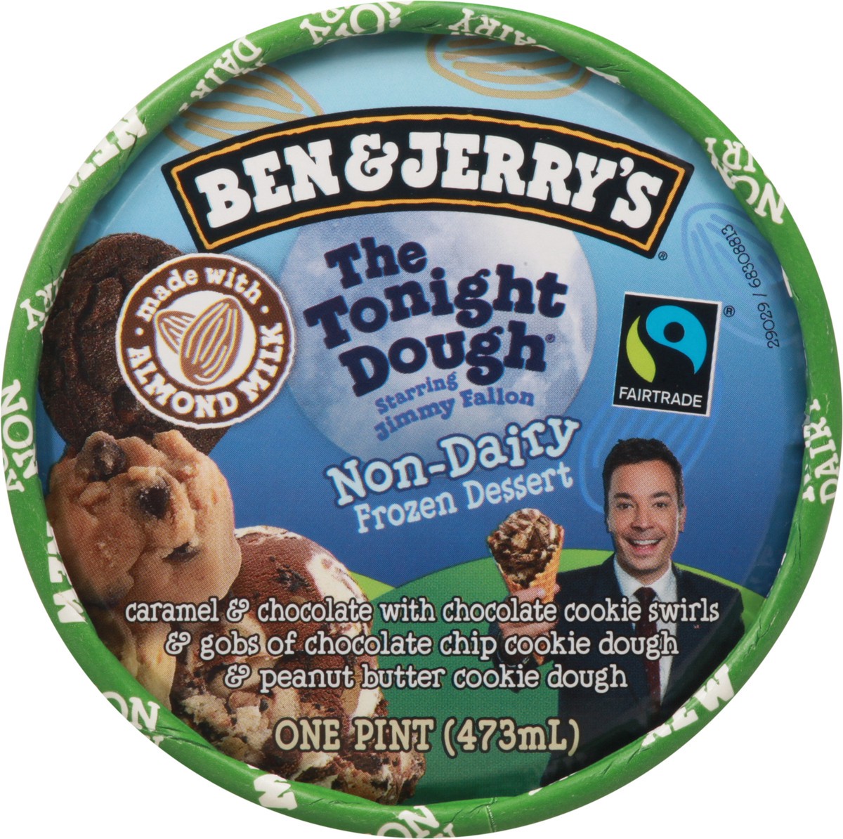 slide 7 of 13, Ben & Jerry's Non-Dairy The Tonight Dough Frozen Dessert 1 pt, 1 pint