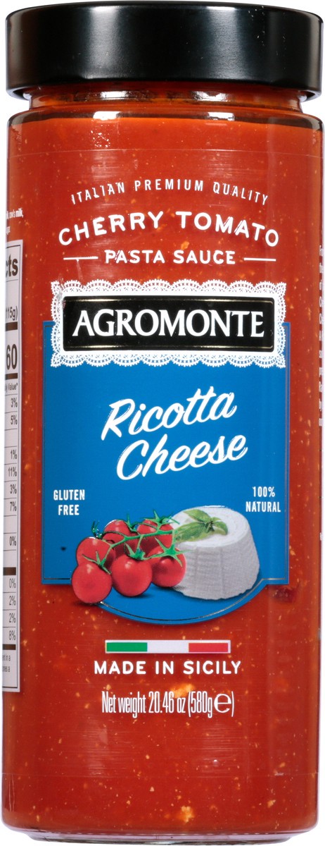 slide 6 of 14, Agromonte Cherry Tomato Ricotta Cheese Pasta Sauce 20.46 oz, 20.46 oz