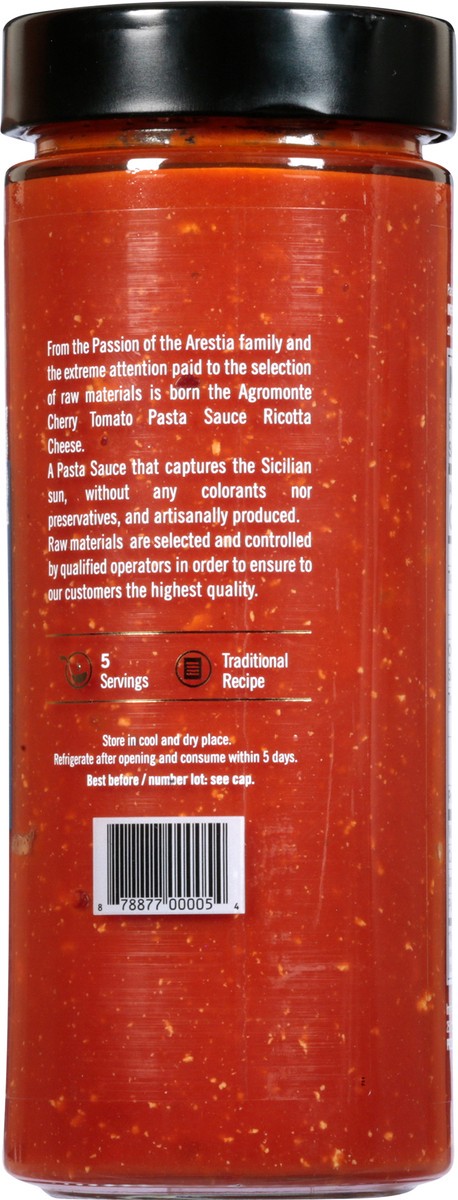 slide 5 of 14, Agromonte Cherry Tomato Ricotta Cheese Pasta Sauce 20.46 oz, 20.46 oz