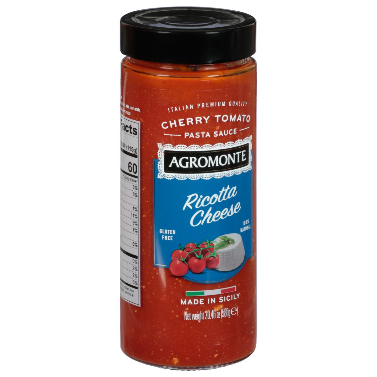 slide 3 of 14, Agromonte Cherry Tomato Ricotta Cheese Pasta Sauce 20.46 oz, 20.46 oz