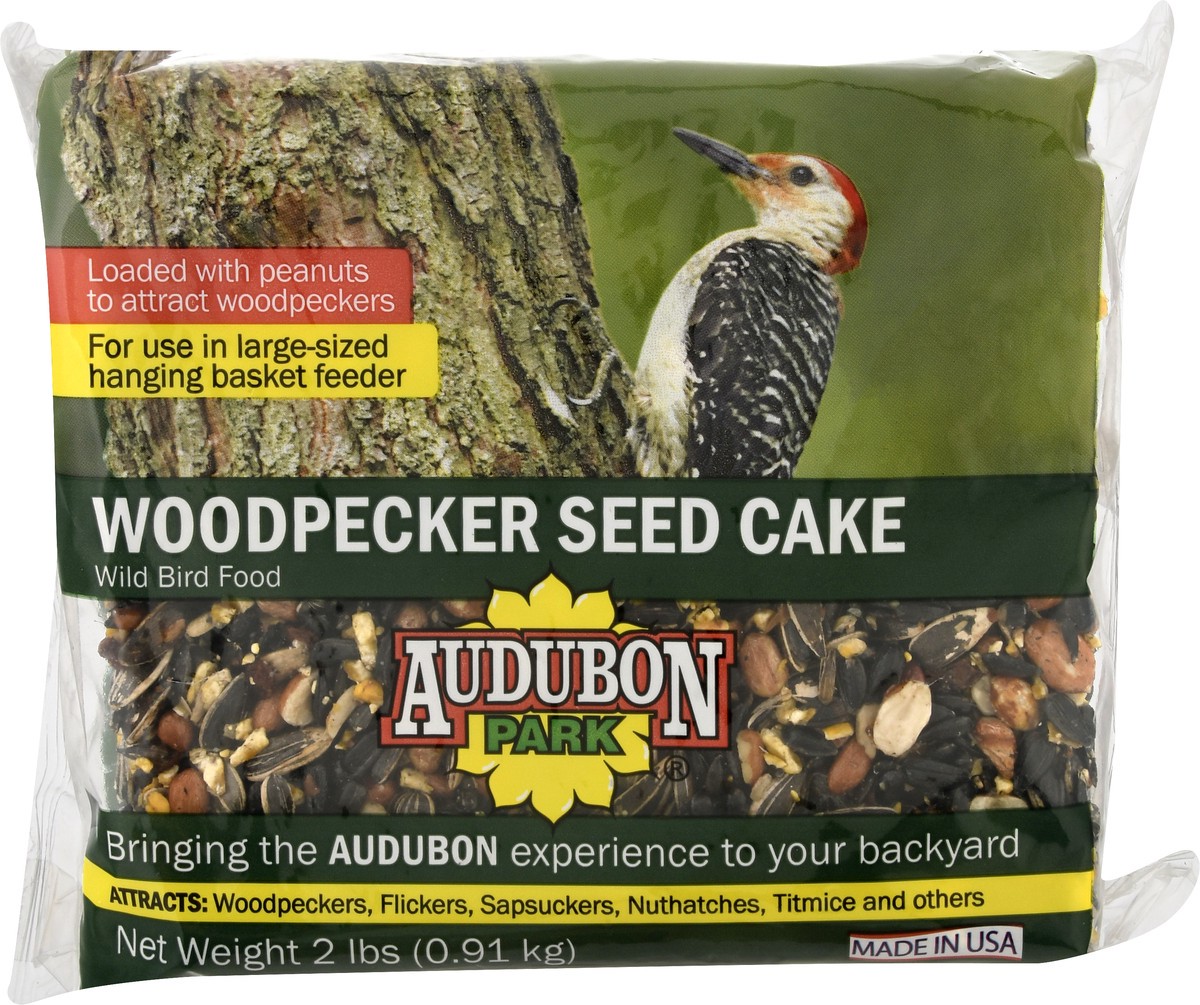 slide 6 of 9, Audubon Park Morning Song Woodpecker Snack Wild Bird Food, 2 lb