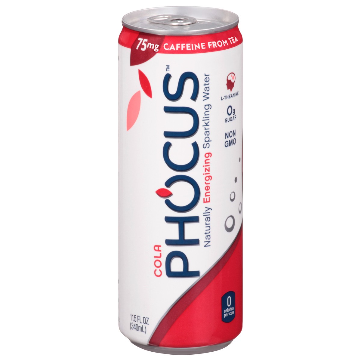 slide 4 of 12, Phocus Cola Energizing Sparkling Water - 11.5 fl oz, 11.5 fl oz