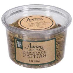 Aurora Natural Roasted Salted Pepitas 8 oz