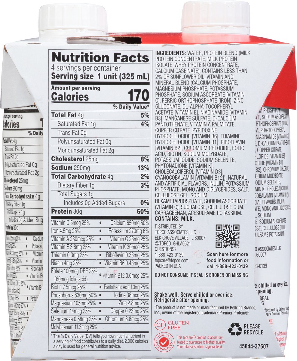 slide 16 of 16, TopCare Hi Protein Shake Vanilla, 