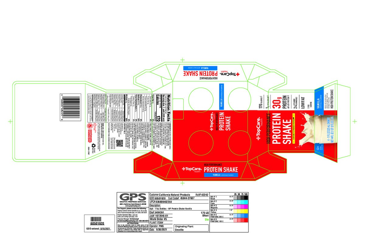 slide 9 of 16, TopCare Hi Protein Shake Vanilla, 