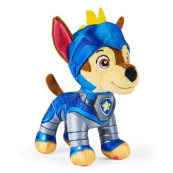 Paw Patrol Rescue Knights Chase Stuffed Animal Plush Toy - 8-inch