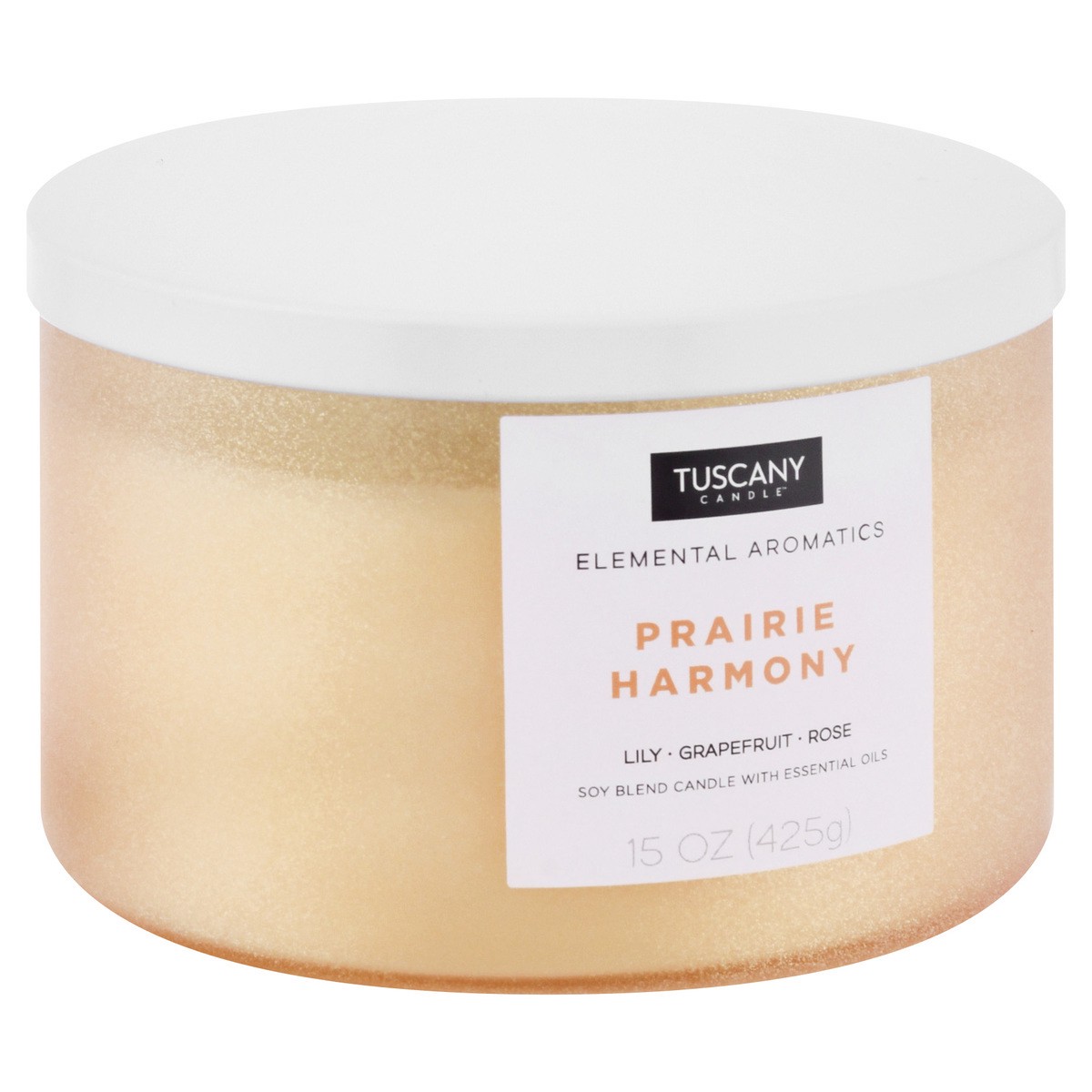 slide 6 of 9, Tuscany Candle Tuscany Elemental Aromatics Prairie Harmony Candle, 1 ct