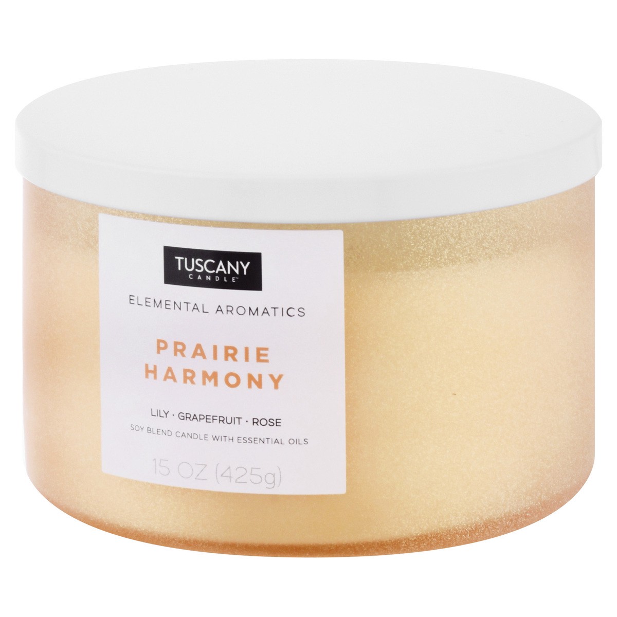 slide 2 of 9, Tuscany Candle Tuscany Elemental Aromatics Prairie Harmony Candle, 1 ct