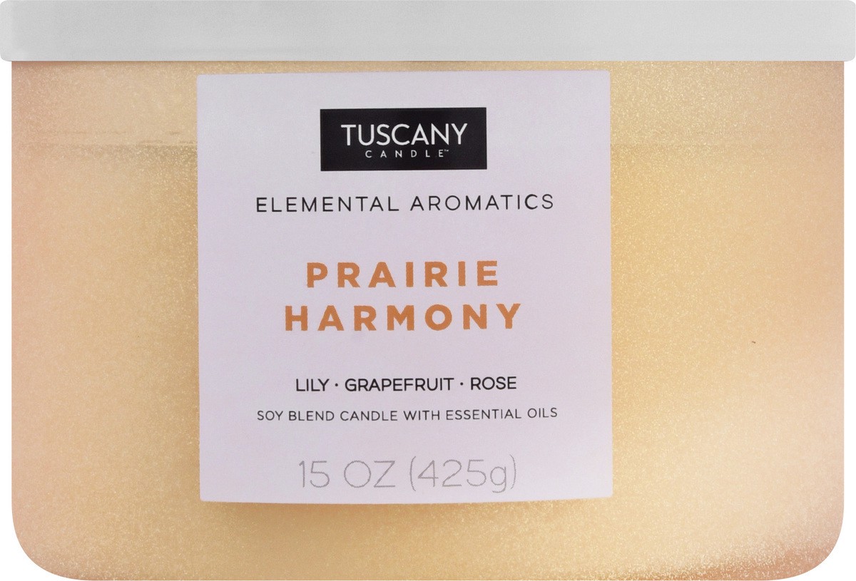 slide 7 of 9, Tuscany Candle Tuscany Elemental Aromatics Prairie Harmony Candle, 1 ct