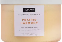 Tuscany Candle Tuscany Elemental Aromatics Prairie Harmony Candle