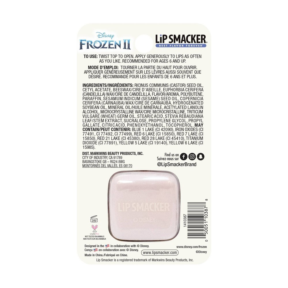 slide 4 of 4, Lip Smacker Frozen 2 Anna Magical Berry Lip Balm Keychain, 0.2 oz