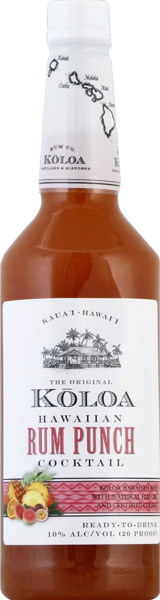 slide 2 of 2, Koloa Rum Punch, 1 l