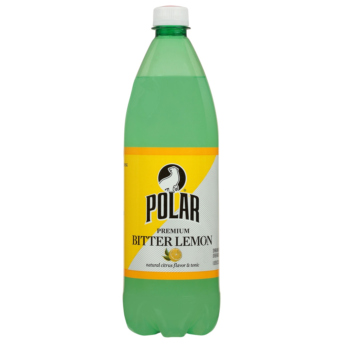 slide 1 of 1, Polar Premium Bitter Lemon Citrus And Tonic - 33.8 fl oz, 33.8 fl oz