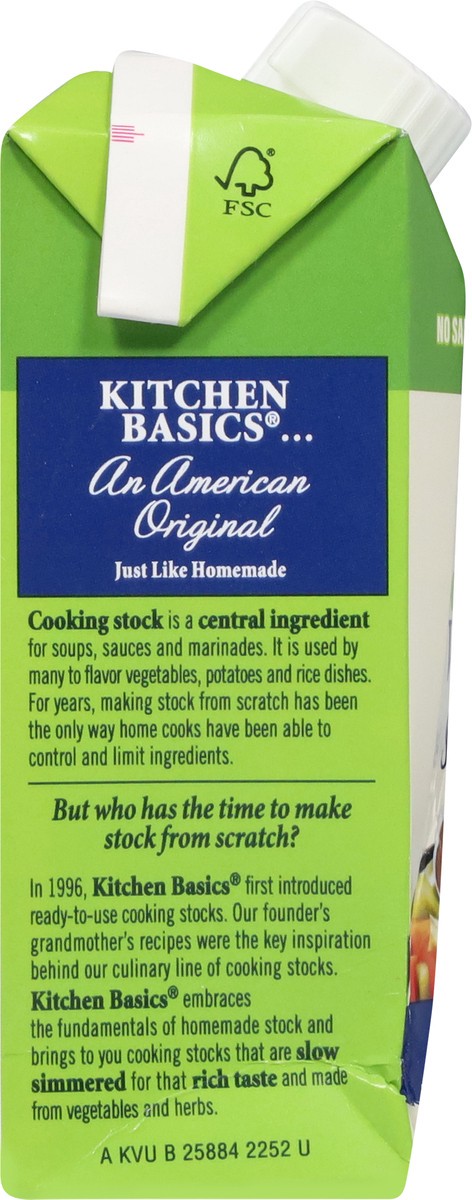 slide 7 of 14, Kitchen Basics Unsalted Vegetable Stock 8.25 oz, 