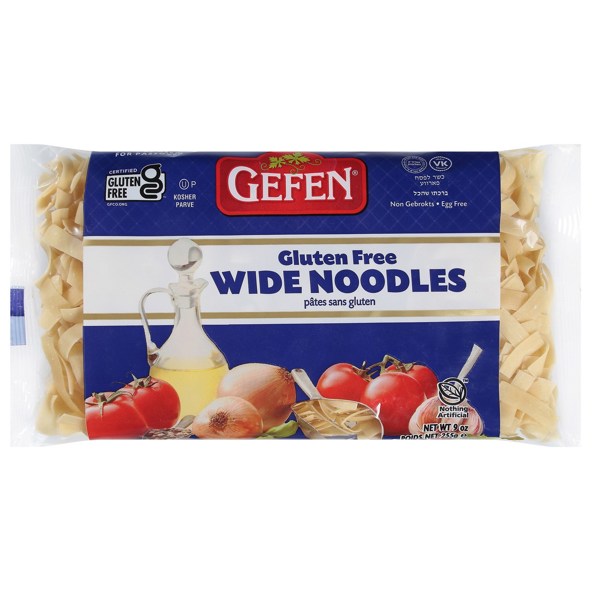 slide 1 of 9, Gefen Gluten Free Wide Noodles, 9 oz