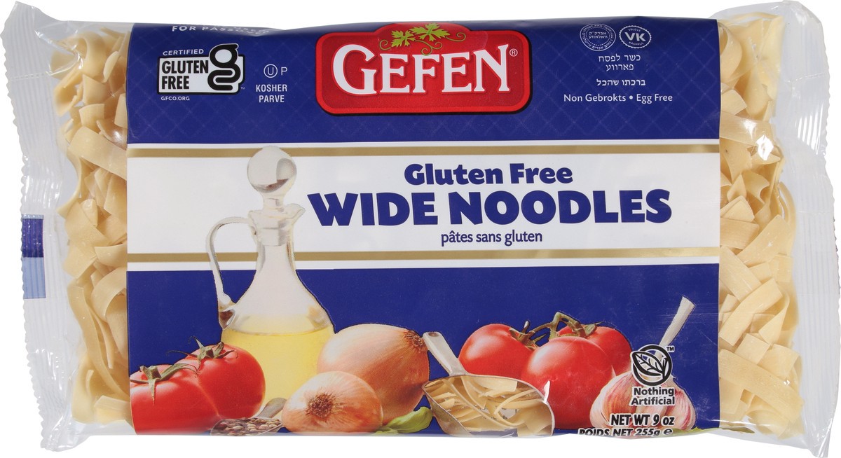 slide 2 of 9, Gefen Gluten Free Wide Noodles, 9 oz