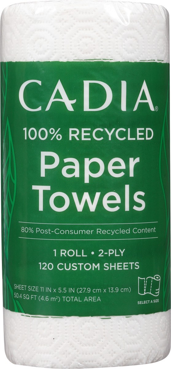 slide 10 of 11, Cadia 2-Ply Paper Towels 1 ea, 1 ct