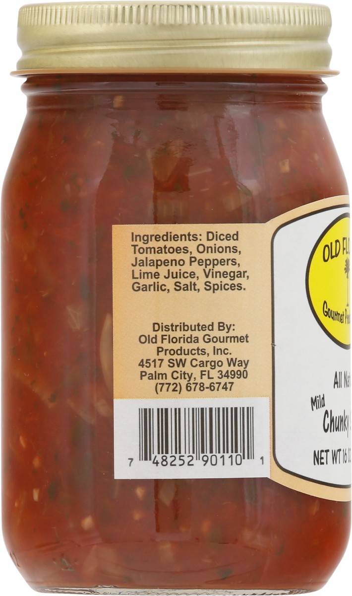 slide 7 of 11, Old Florida Gourmet Products Mild Chunky Salsa 16 oz, 16 oz