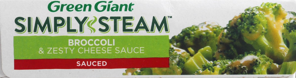 slide 4 of 9, Green Giant Simply Steam Sauced Broccoli & Zesty Cheese Sauce 10 oz, 10 oz