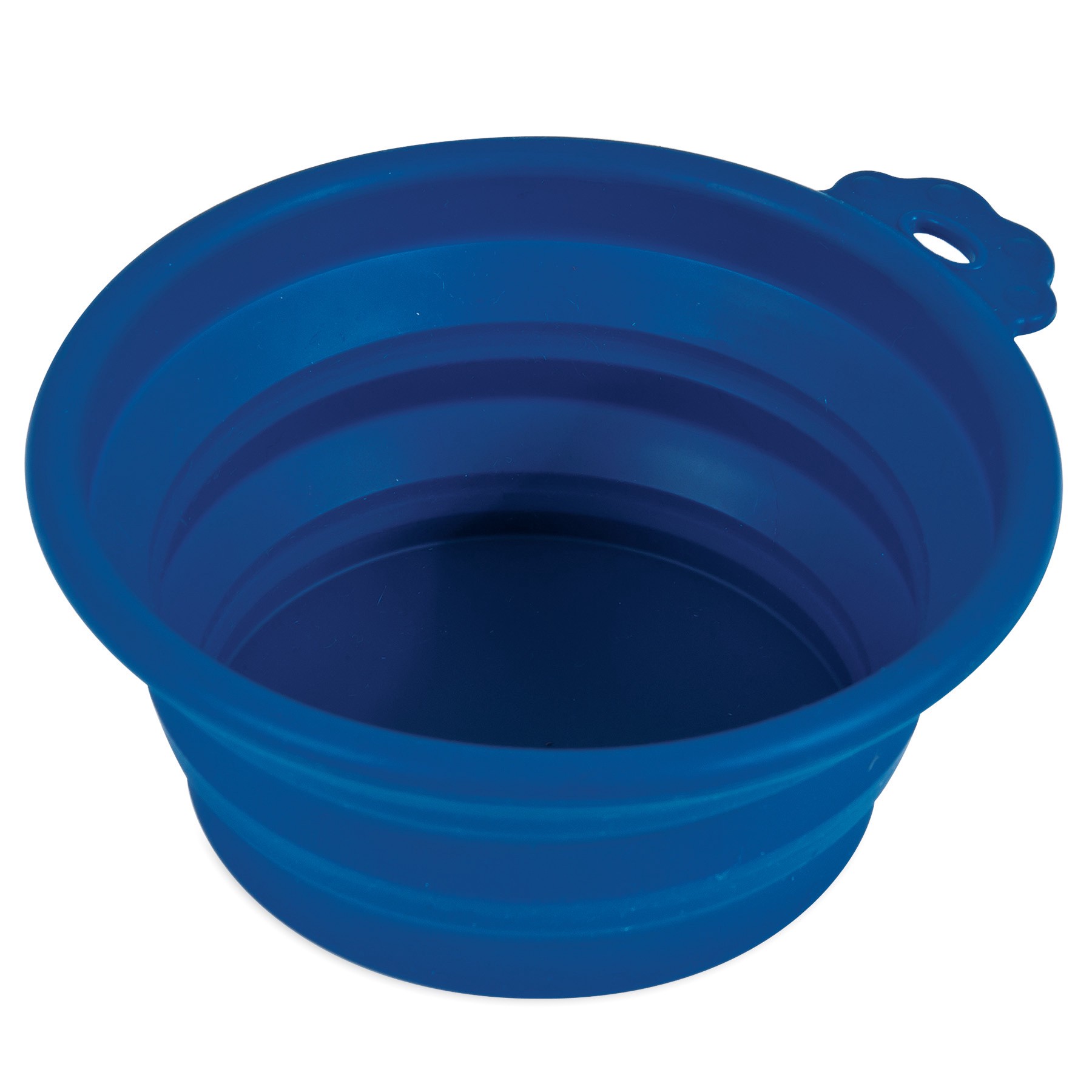 slide 2 of 7, Petmate Silicone Round Travel Pet Bowl, 1 ct