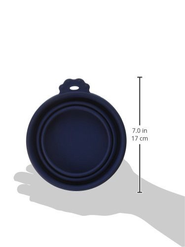 slide 4 of 7, Petmate Silicone Round Travel Pet Bowl, 1 ct