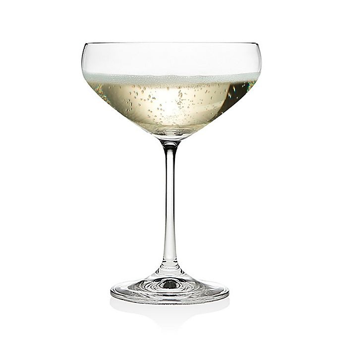 slide 1 of 6, Godinger Meridian Champagne Coupe Glasses, 12 ct