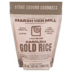 Marsh Hen Mill Carolina Gold Rice