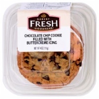 slide 1 of 1, Bakery Fresh Goodness Chocolate Chip Cookie Sandwich, 4 oz