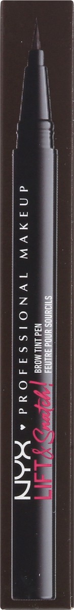 slide 2 of 9, NYX Professional Makeup Lift & Snatch Espresso LAS08 Brow Tint Pen 0.03 oz, 0.03 oz