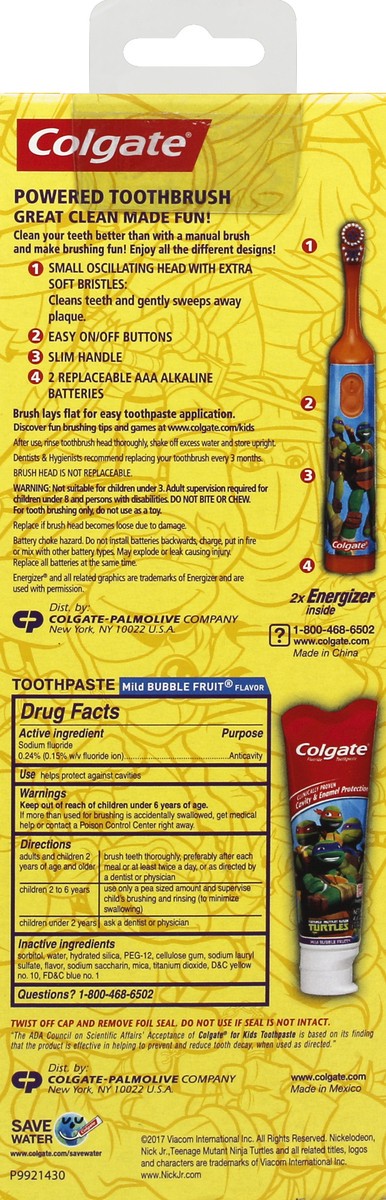 slide 5 of 6, Colgate Toothbrush & Toothpaste 1 ea, 1 ct