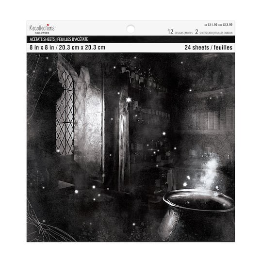 slide 1 of 4, 8" X 8" X-Ray Acetate Sheet Pad By Recollections, 8 in x 8 in