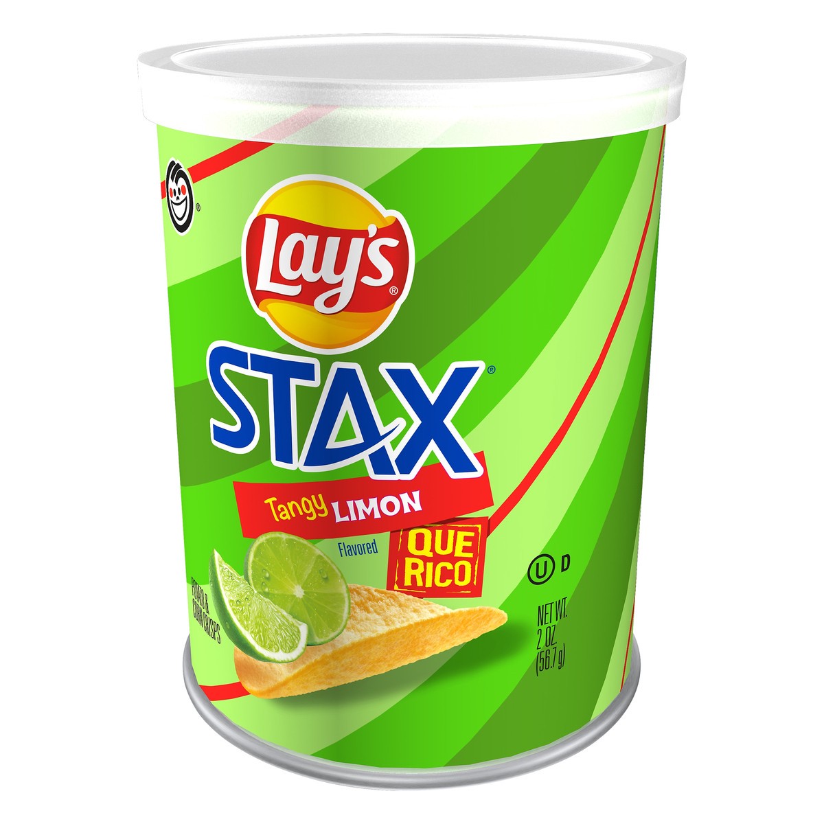 slide 3 of 11, Lay's Stax Tangy Limon Flavored Potato & Corn Crisps 1 oz, 1 oz