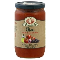 slide 1 of 1, Rustichella d'Abruzzo Tomato Sauce with Olives Jar, 