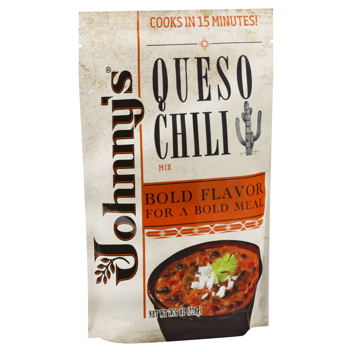 slide 2 of 11, Johnny's Fine Foods Mix Queso Chili, 7.76 oz